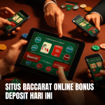 Bonus deposit baccarat di situs kasino online.